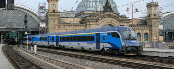 Zugverkehr Dresden-Prag wird wegen Bauarbeiten unterbrochen