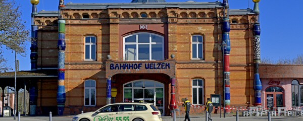 25 Jahre Hundertwasser-Bahnhof in Uelzen