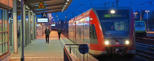 Erster Abschnitt zwischen Angermünde und Stettin fertig