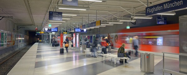 Bahnstrecke zum Flughafen München gesperrt