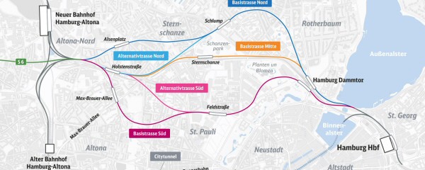 Planung des neuen Hamburger S-Bahn-Tunnels stockt