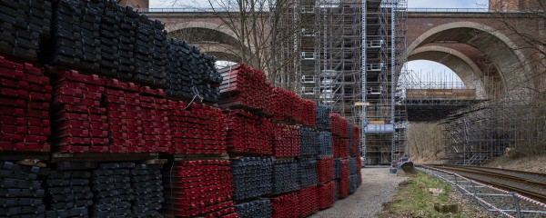 Elstertalbrücke im Vogtland mit Millionenaufwand saniert