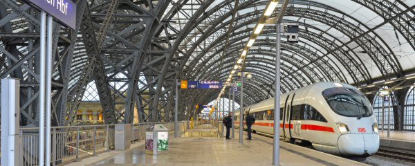 Bahnstrecke zwischen Leipzig und Dresden wieder frei