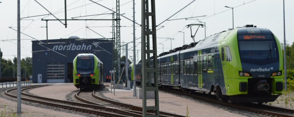 Nordbahn sagt alle Fahrten am Freitag zunächst ab