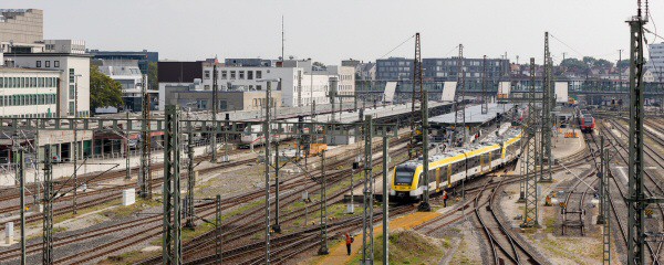 Bauarbeiten in Ulm – Fernverkehr meidet Hauptbahnhof