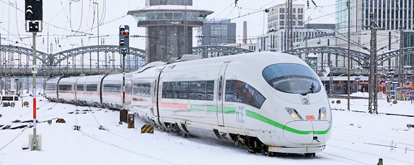 Schnee und Eis: Fernverkehr läuft größtenteils wieder