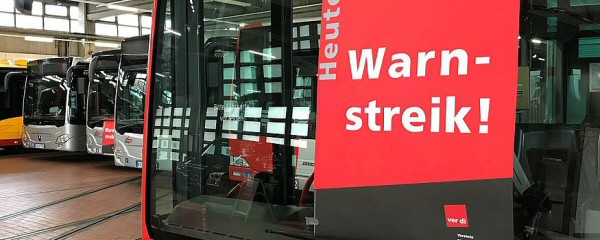 Verdi ruft zu Streiks im kommunalen Nahverkehr auf
