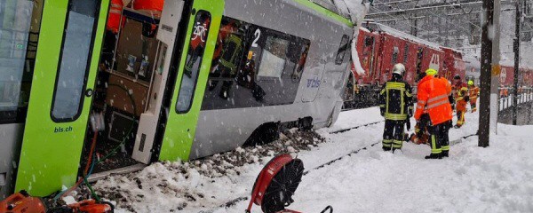 Zug in der Schweiz entgleist – einige Verletzte