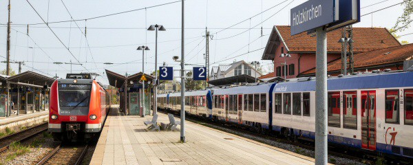 Aufgeweichter Bahndamm in Oberbayern abgerutscht