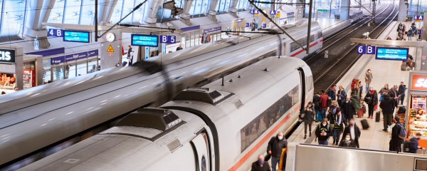 Pünktlichkeit im DB-Fernverkehr weiter unter 60 Prozent