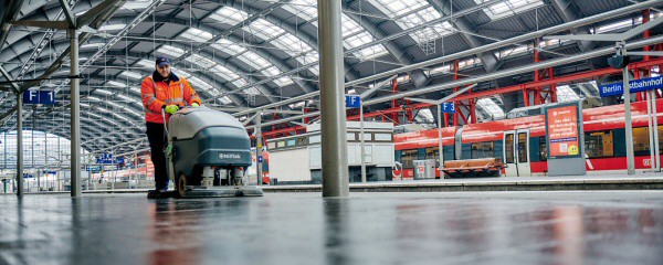 Deutsche Bahn startet Frühjahrsputz an 1.400 Bahnhöfen