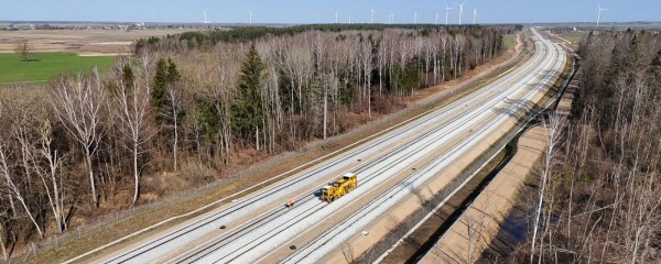 Lettland macht Druck beim Bau von Rail Baltica