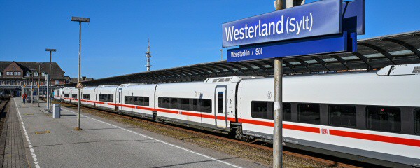 Treffen auf Sylt mit Ministerpräsident und DB-Chefin