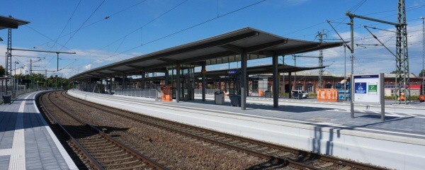 Wittenberge eröffnet sanierten Bahnhof – ICE halten wieder