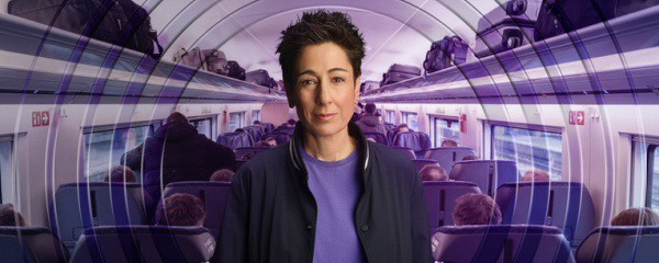 Dunja Hayali fährt Bahn – und stellt die Sicherheit infrage