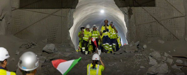 Durchschlag beim Brennerbasistunnel geschafft