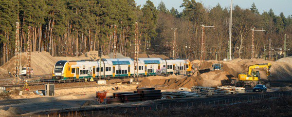 Brandenburg: Bauarbeiten auf RE1-Linie verzögert
