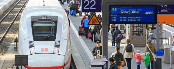 Fast jeder zwölfte Fernzug ganz oder teilweise ausgefallen