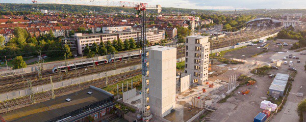 Weiterbildungszentrum der Bahn in Erfurt kommt voran