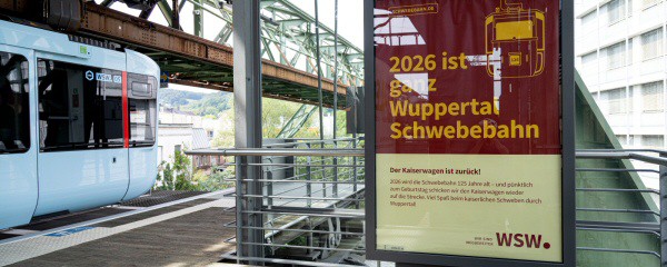 Freifahrt und Familienfest zum Schwebebahn-Jubiläum