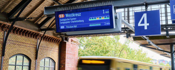 S-Bahn Berlin: Auslastungsanzeige an mehr Bahnhöfen