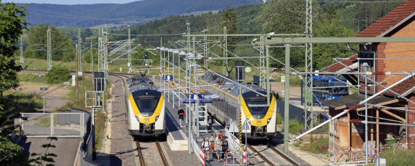Schwarzwaldbahn streckenweise wochenlang gesperrt