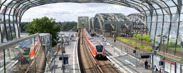 Bauarbeiten am Hamburger Hauptbahnhof