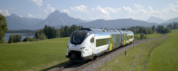 Erste Testfahrten mit Siemens-Wasserstoffzug im Allgäu
