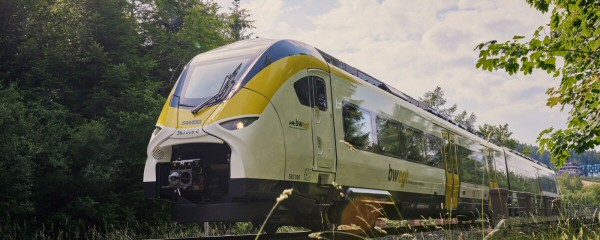 Siemens-Batteriezüge in Baden-Württemberg unterwegs