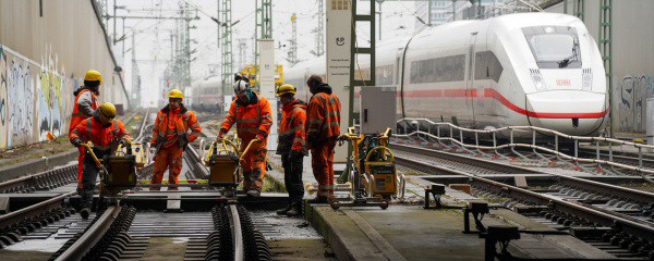 Acht Gleise am Berliner Hauptbahnhof bis Dienstag dicht
