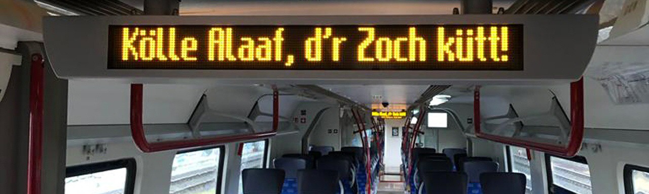 Zusätzliche Züge am 11.11. im Rheinland