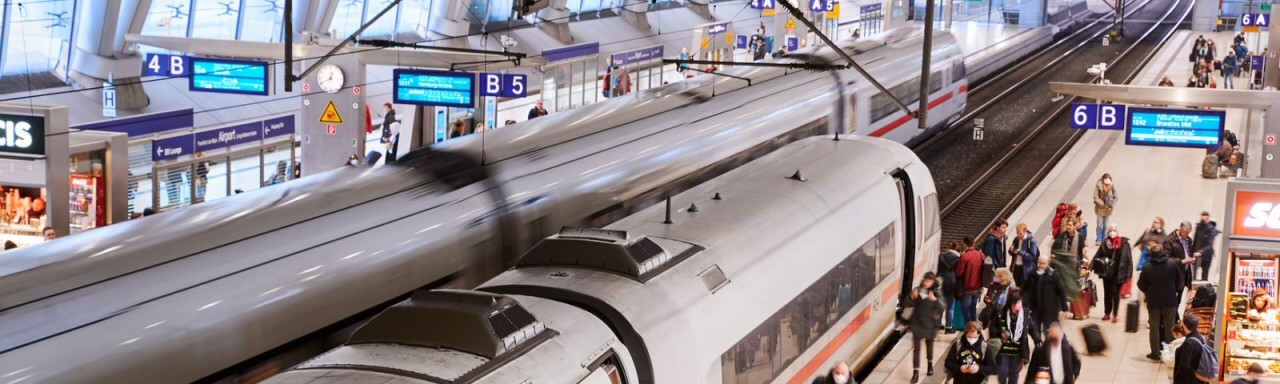 Bahn-Pünktlichkeit fällt 2025 auf 60,1 Prozent