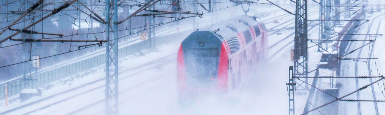Bahnverkehr weiter eingeschränkt – Glatteis droht