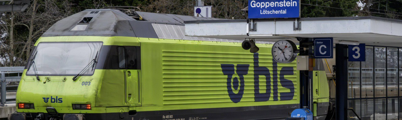 Zug in der Schweiz nach Lawinenabgang entgleist