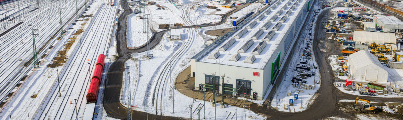 Endspurt für ICE-Instandhaltungswerk in Cottbus