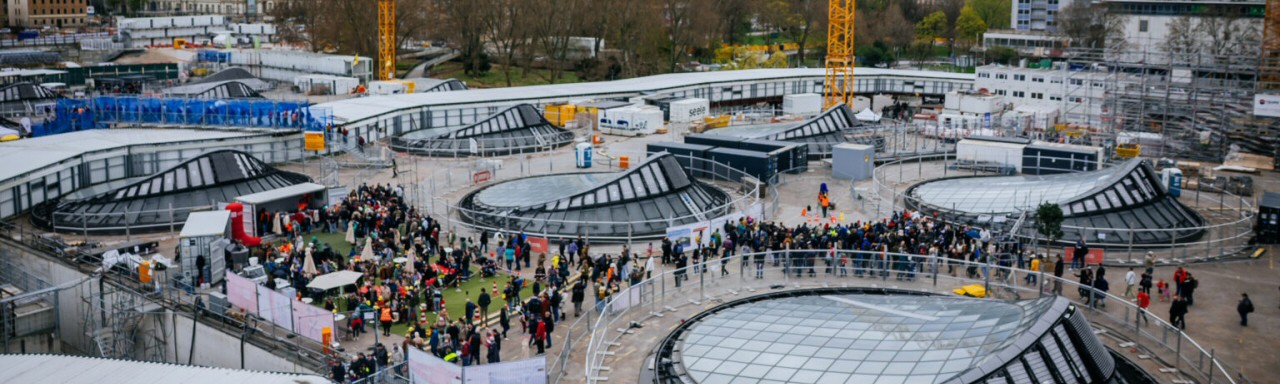 Mehr als 80.000 Menschen auf der Stuttgart-21-Baustelle