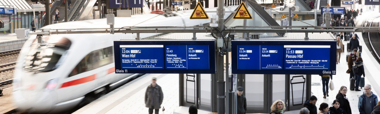 Pünktlichkeit steigt im März auf über 60 Prozent