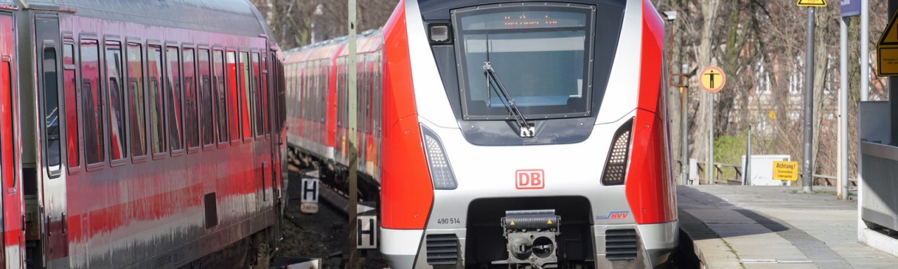 Bauarbeiten an Hamburger S-Bahn-Tunnel