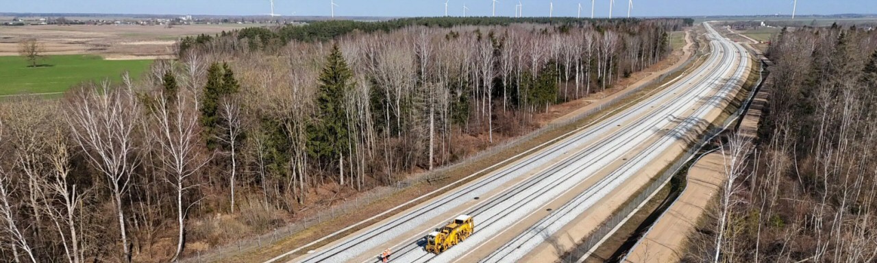 Lettland macht Druck beim Bau von Rail Baltica