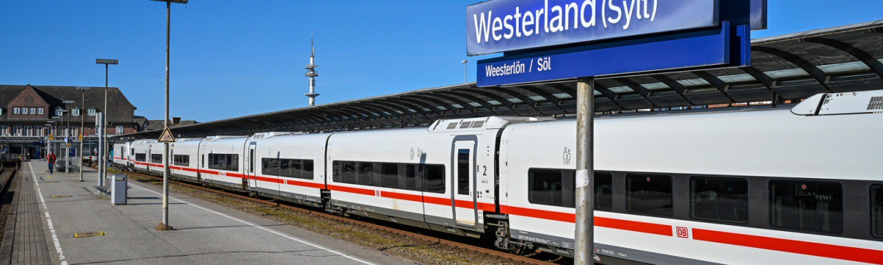 Treffen auf Sylt mit Ministerpräsident und DB-Chefin