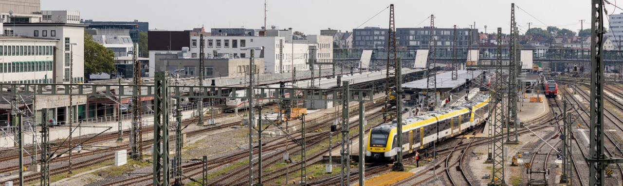 Keine Züge am Ulmer Hauptbahnhof – ICE umgeleitet