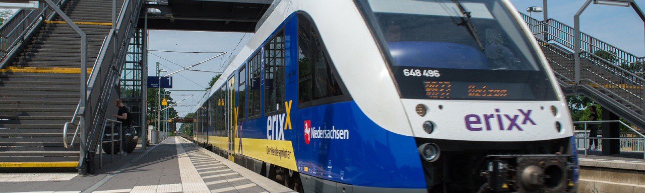 Erixx soll Bahnstrecke Lüneburg-Soltau betreiben