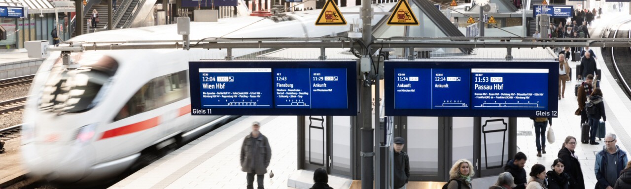 Pünktlichkeit der Fernzüge verharrt auf niedrigem Niveau