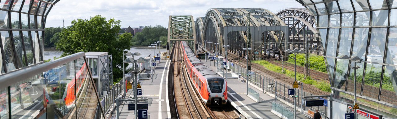 Bauarbeiten am Hamburger Hauptbahnhof
