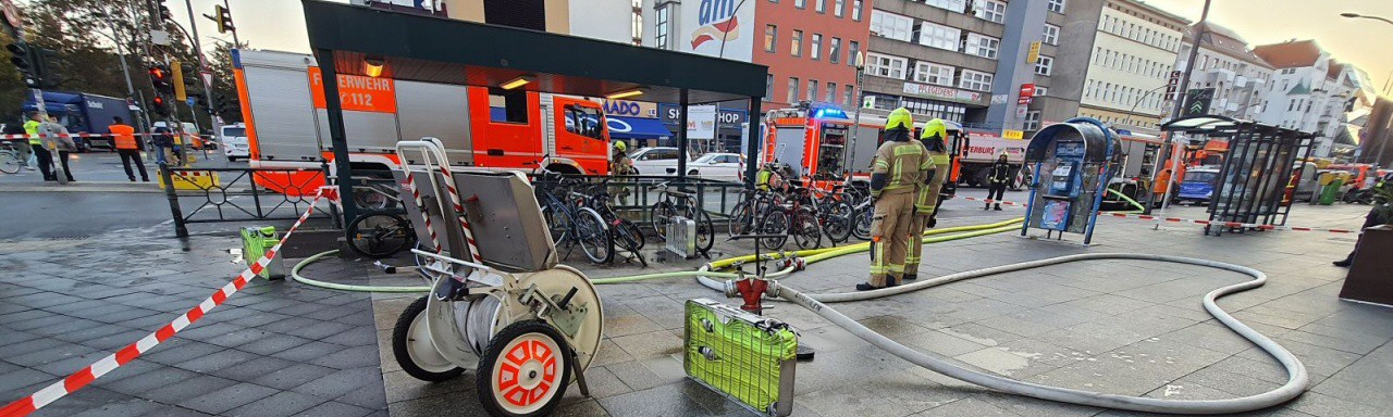 Berlin: U-Bahnhof wegen eines Brands geräumt