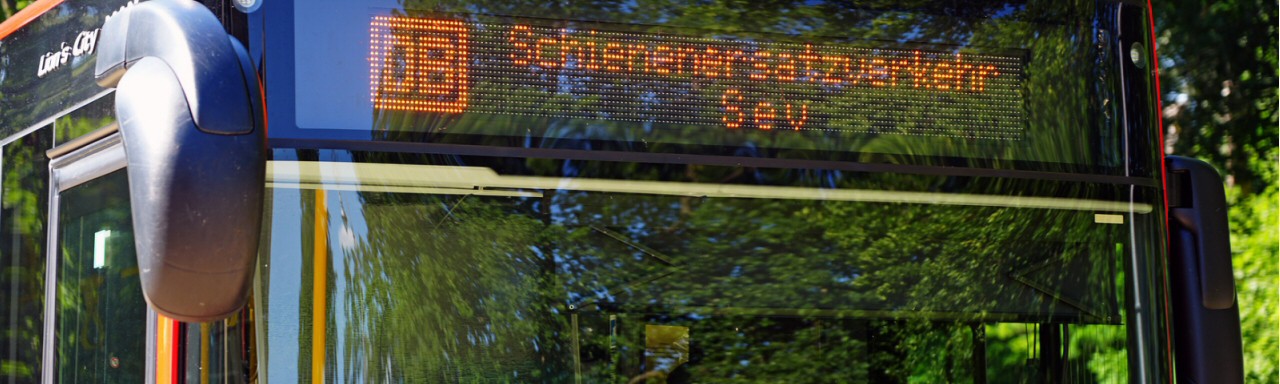 EVG fürchtet Busfahrermangel für Umleitungsstrecken