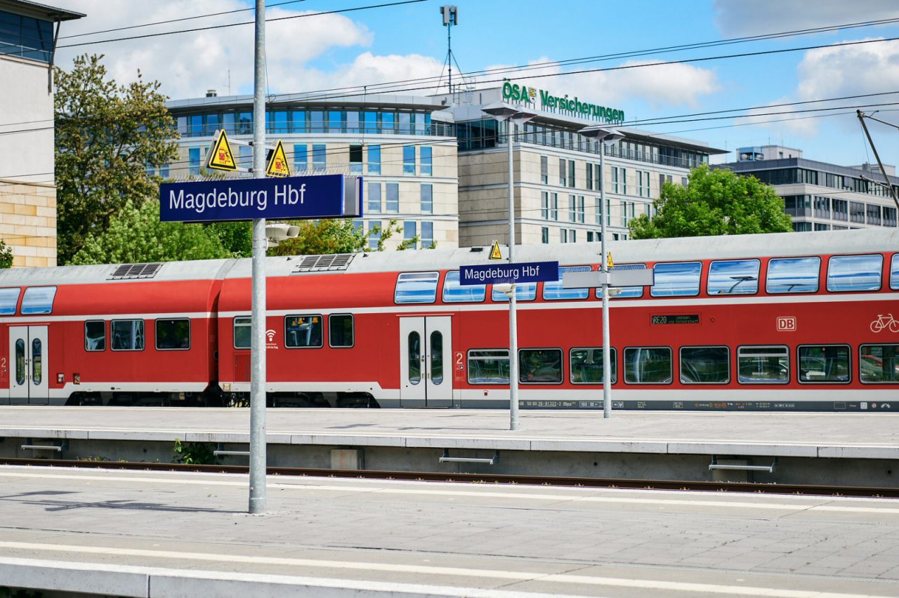 DB Regio in Magdeburg Hbf