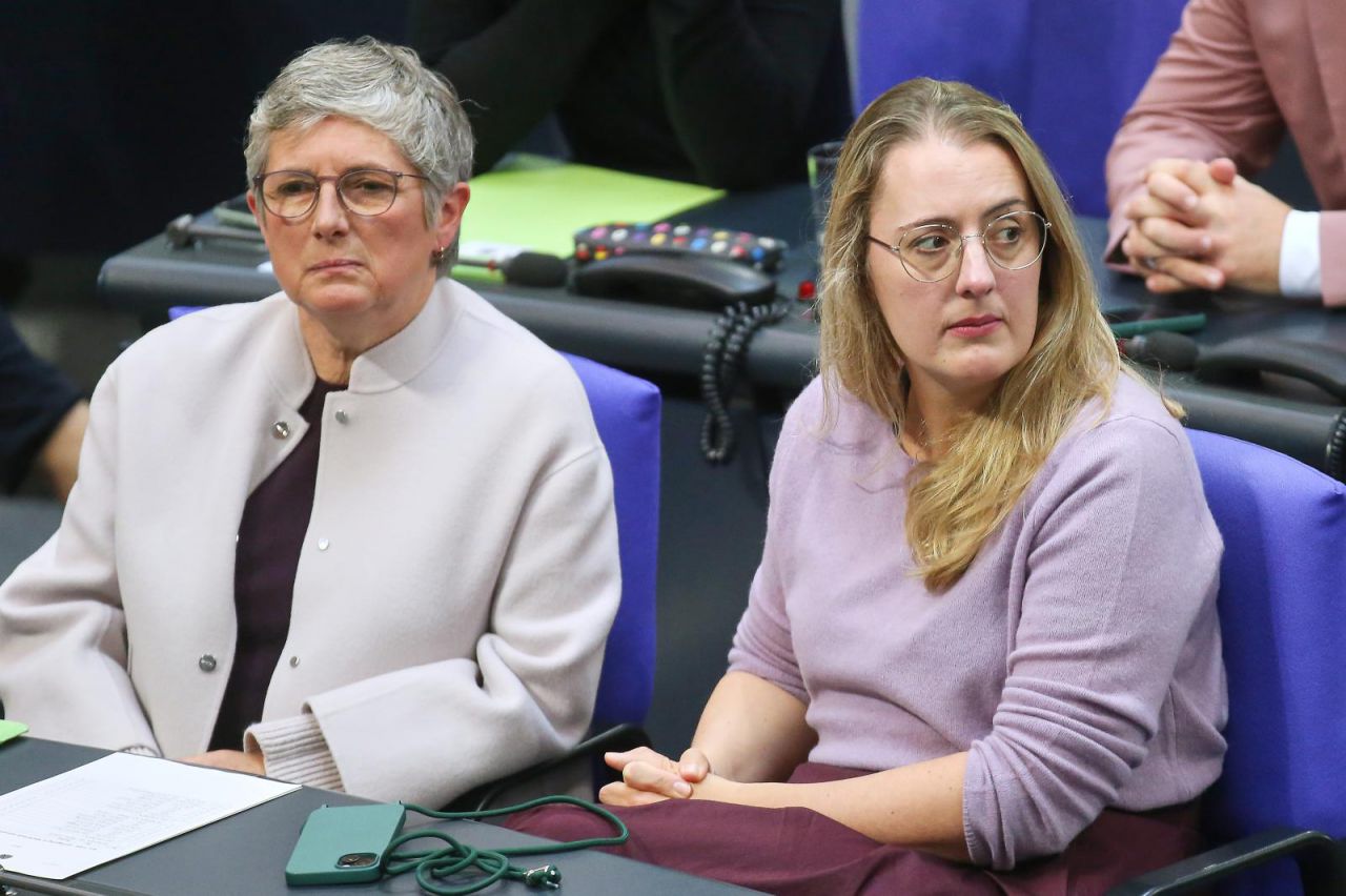 Britta Haßelmann und Katharina Dröge