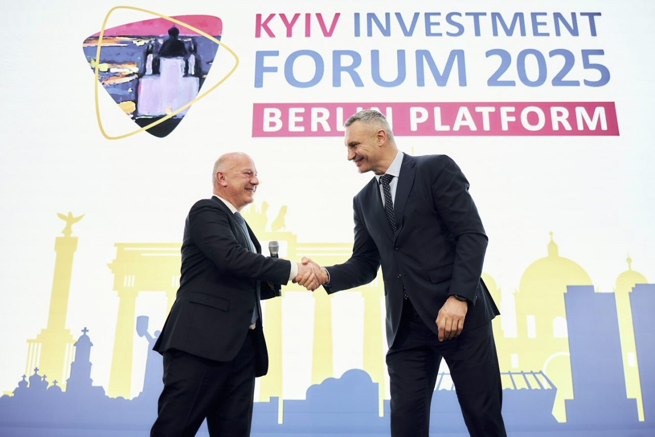 Kai Wegner und Vitali Klitschko