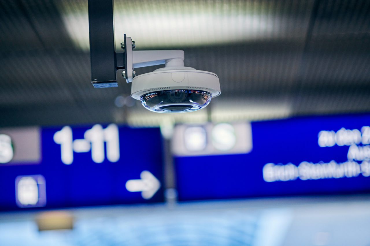 Videoüberwachung, hier im Berliner Ostbahnhof